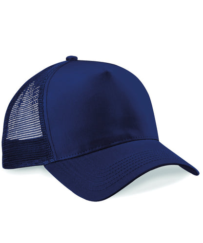 Beechfield BC640 Snapback trucker in French Navy/French Navy