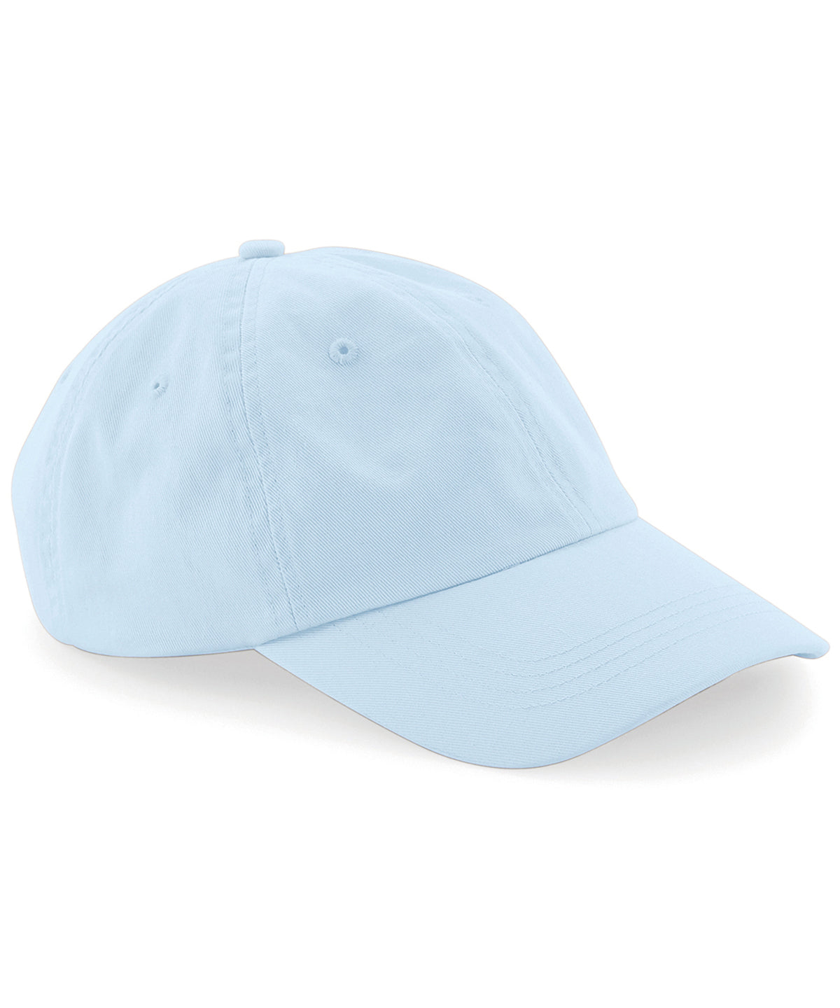 Beechfield BC653 Low-profile 6-panel dad cap in Pastel Blue