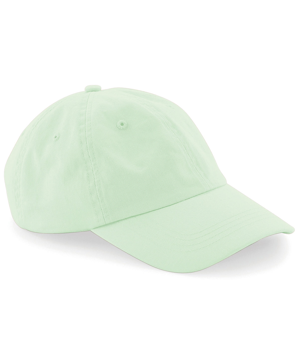 Beechfield BC653 Low-profile 6-panel dad cap in Pastel Mint