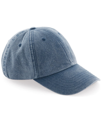 Beechfield BC655 Low-profile vintage cap in Vintage Denim