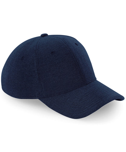 Beechfield BC677 Jersey athleisure baseball cap in French Navy