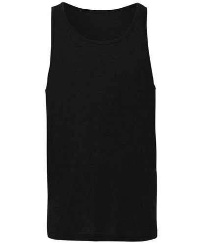 Bella Canvas BE104 Unisex Jersey tank top in Black