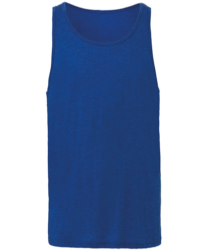 Bella Canvas BE104 Unisex Jersey tank top in True Royal