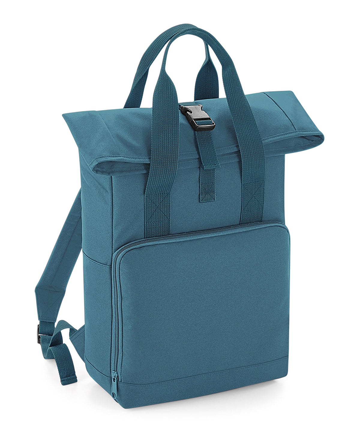 Bagbase BG118 Twin handle roll-top backpack in Airforce Blue