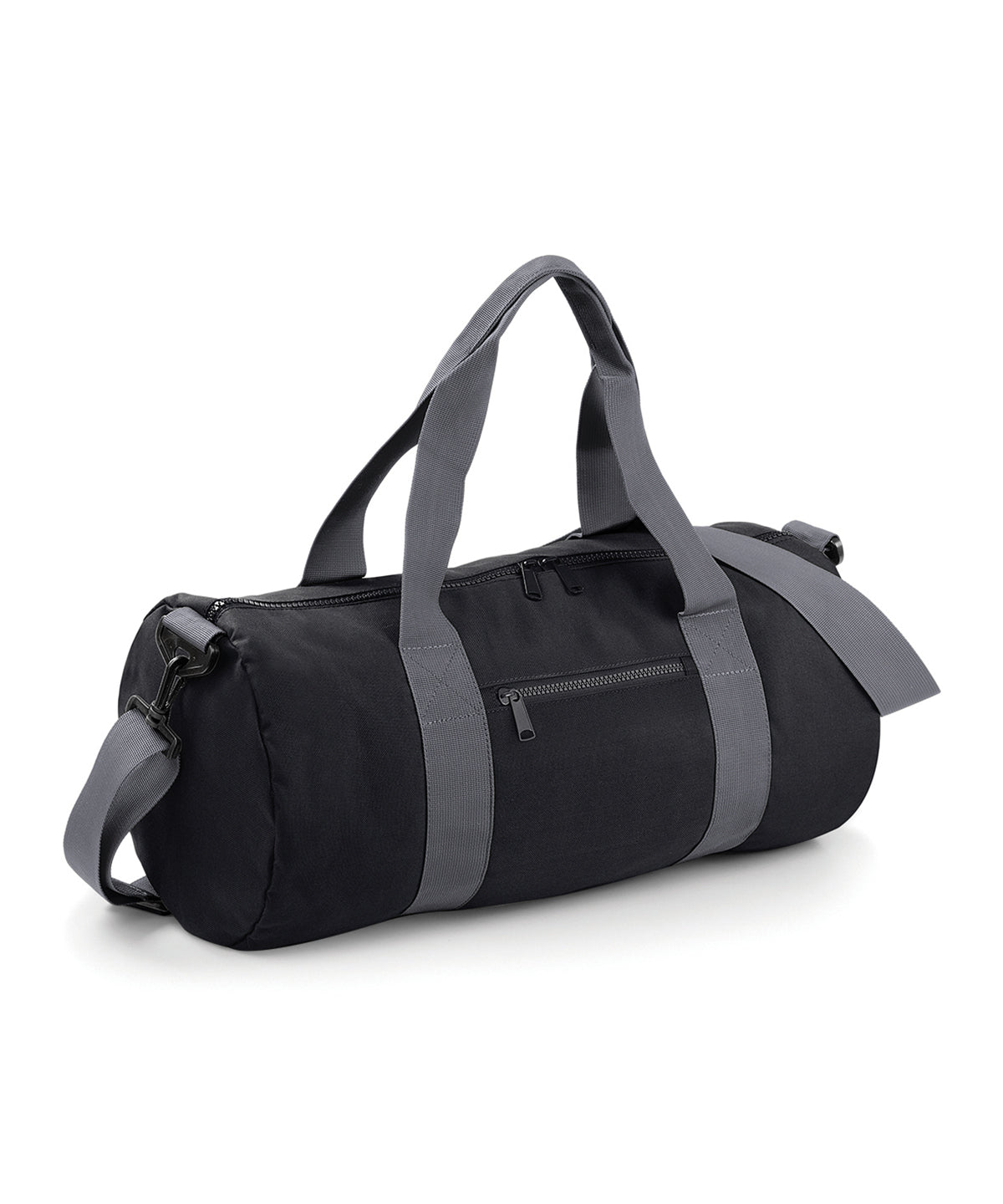 Bagbase BG140 Original barrel bag in Black/Grey