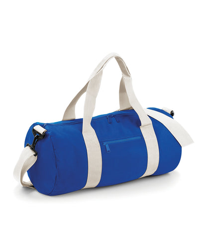 Bagbase BG140 Original barrel bag in Bright Royal/Off White