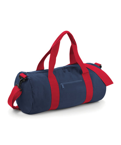 Bagbase BG140 Original barrel bag in French Navy/Classic Red