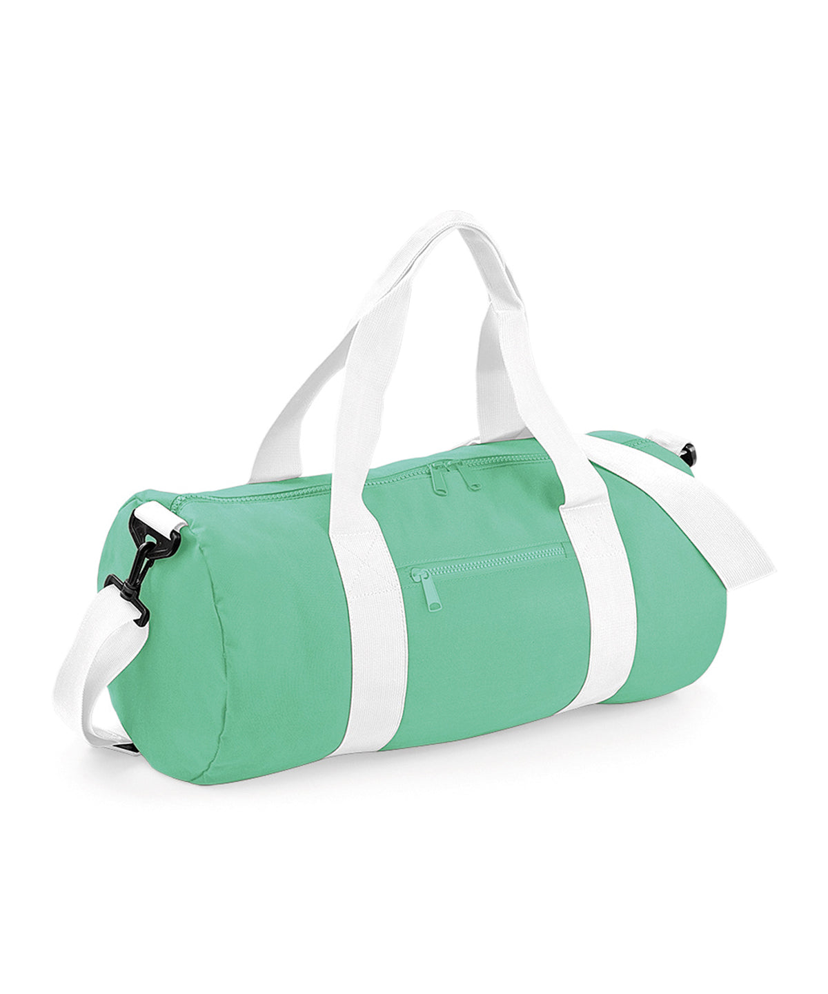 Bagbase BG140 Original barrel bag in Mint Green/White