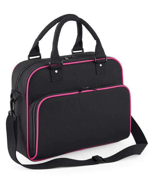 Bagbase BG145 Junior dance bag in Black/Fuchsia