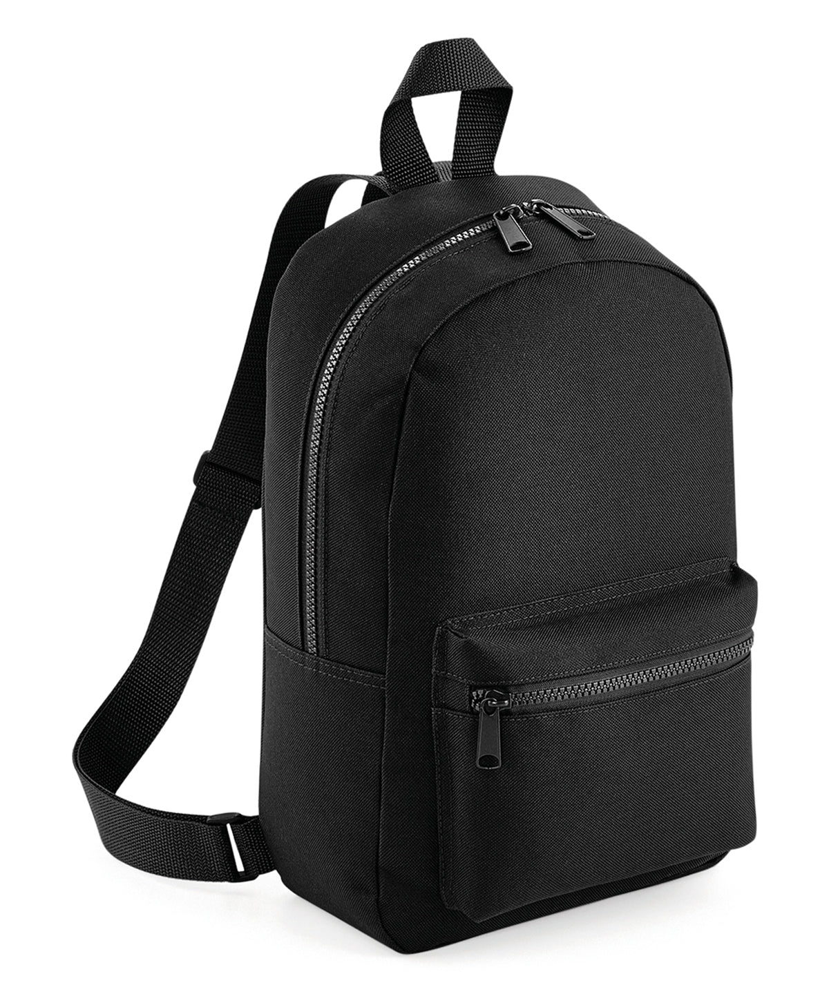 Bagbase BG153 Mini essential fashion backpack in Black