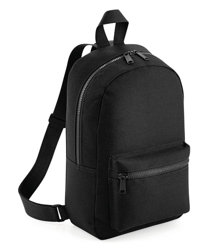 Bagbase BG153 Mini essential fashion backpack in Black
