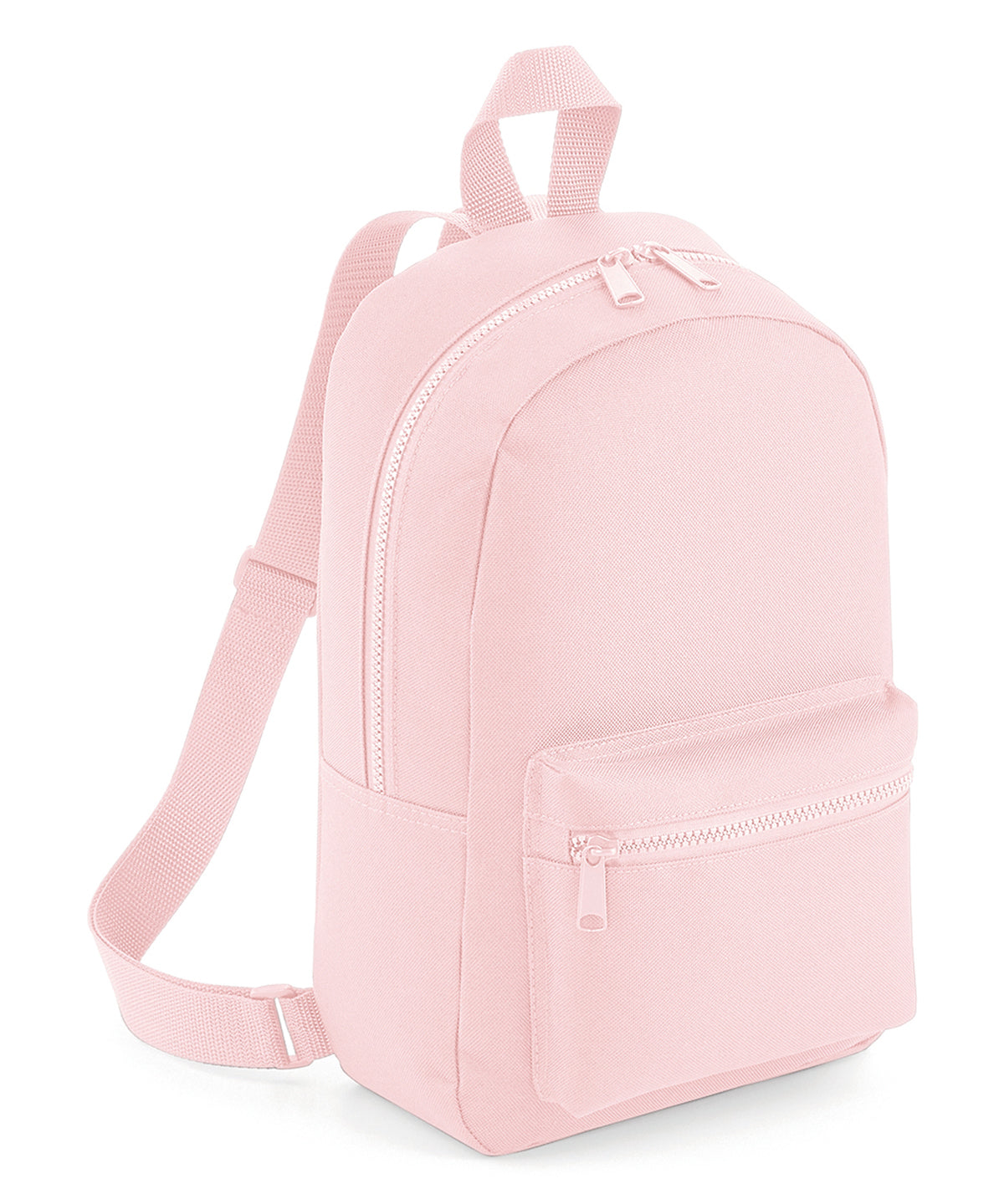 Bagbase BG153 Mini essential fashion backpack in Powder Pink