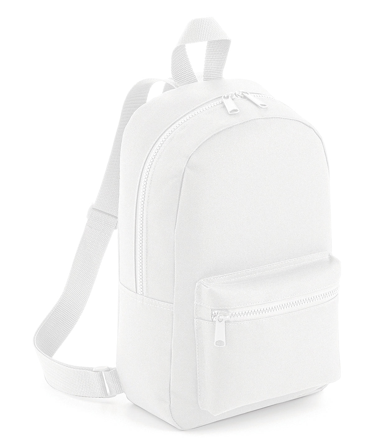 Bagbase BG153 Mini essential fashion backpack in White