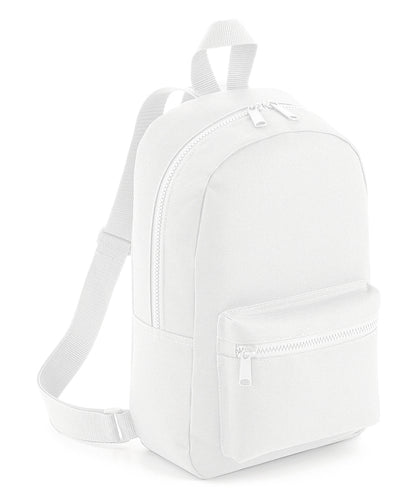 Bagbase BG153 Mini essential fashion backpack in White