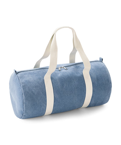 Bagbase BG646 Denim barrel bag in Light Denim
