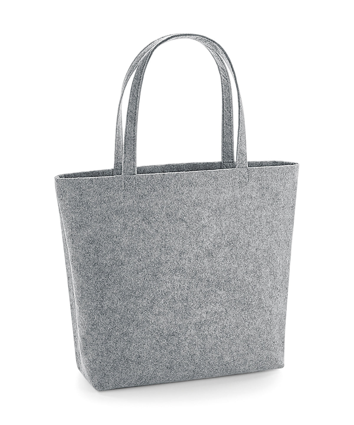 Bagbase BG721 Felt shopper in Grey Melange