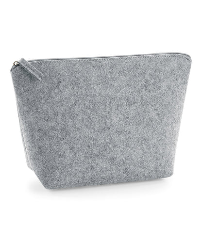 Bagbase BG724 Felt accessory bag in Grey Melange