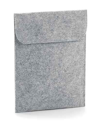 Bagbase BG727 Felt iPad slip in Grey Melange