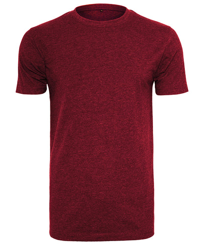 Build Your Brand BY004 T-shirt round-neck in Burgundy