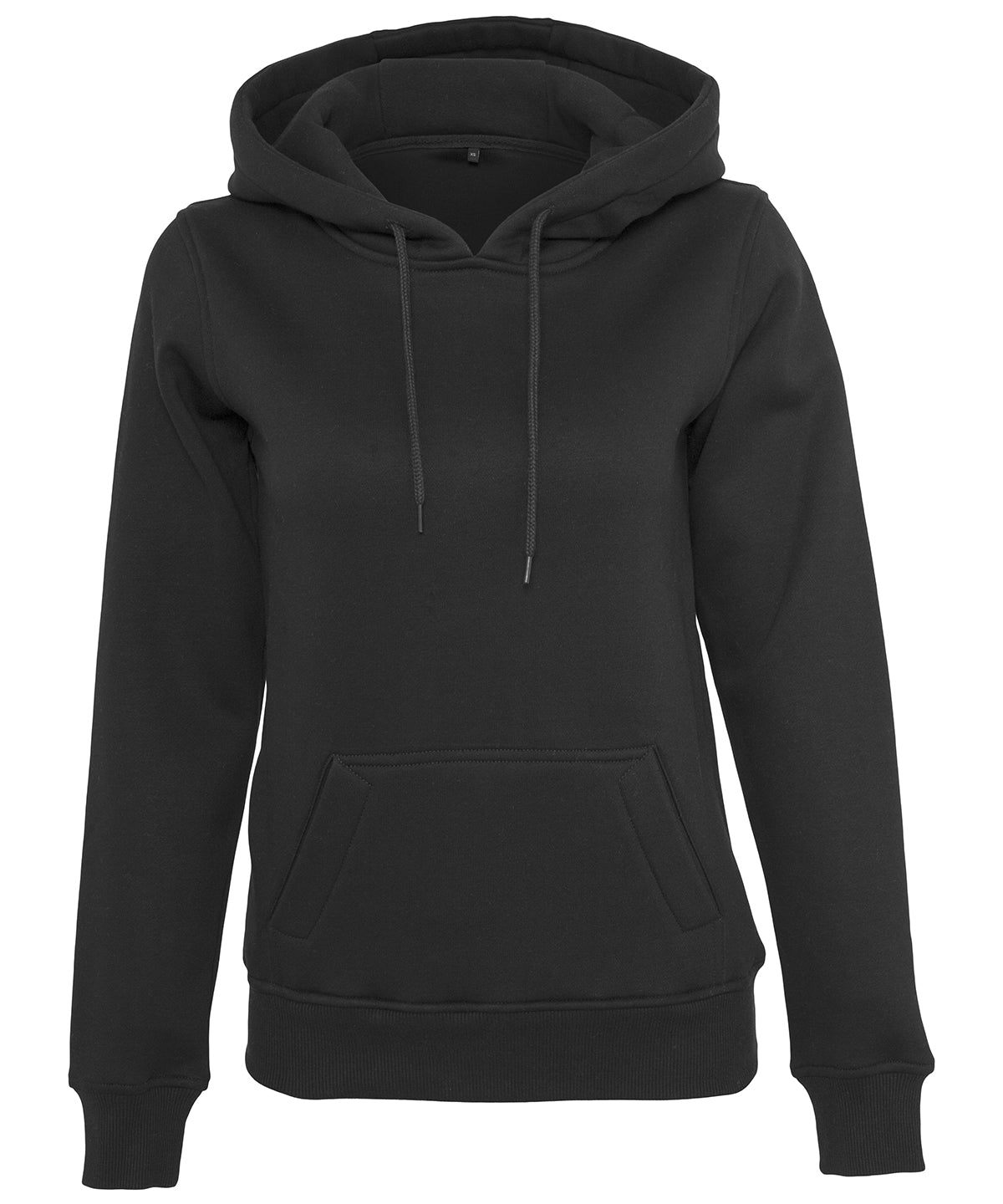 Build Your Brand BY026 Women's heavy hoodie in Black