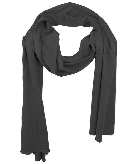 Build Your Brand BY063 Jersey scarf in Black