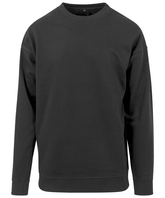 Build Your Brand BY075 Sweat crew neck in Black