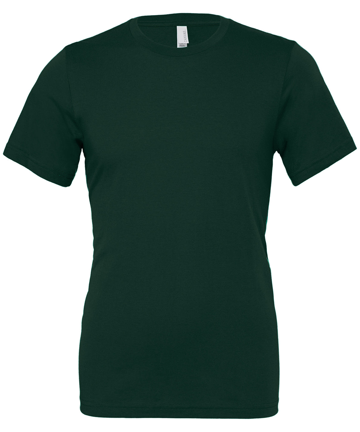 Bella Canvas CV001 Unisex Jersey crew neck t-shirt in Forest
