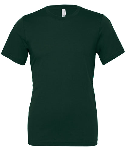 Bella Canvas CV001 Unisex Jersey crew neck t-shirt in Forest