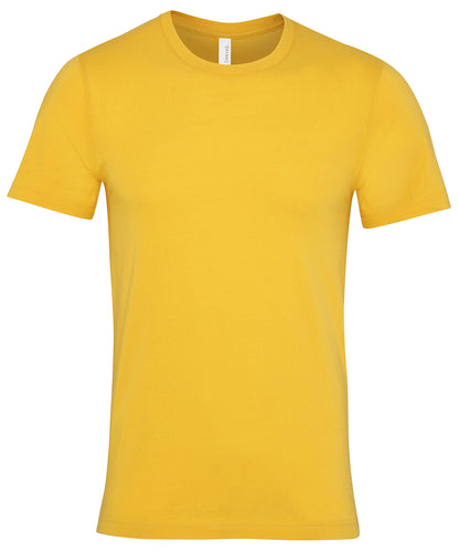 Bella Canvas CV001 Unisex Jersey crew neck t-shirt in Maize Yellow