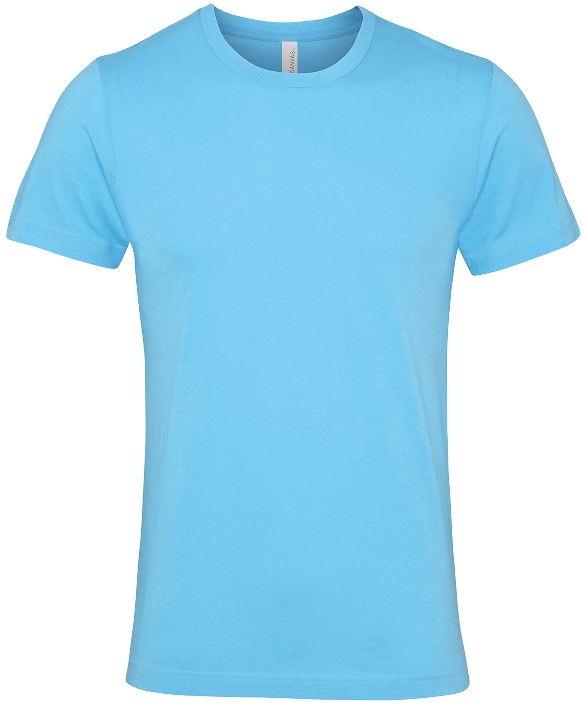 Bella Canvas CV001 Unisex Jersey crew neck t-shirt in Ocean Blue