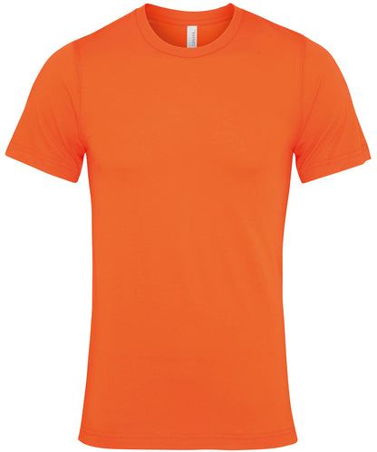 Bella Canvas CV001 Unisex Jersey crew neck t-shirt in Orange