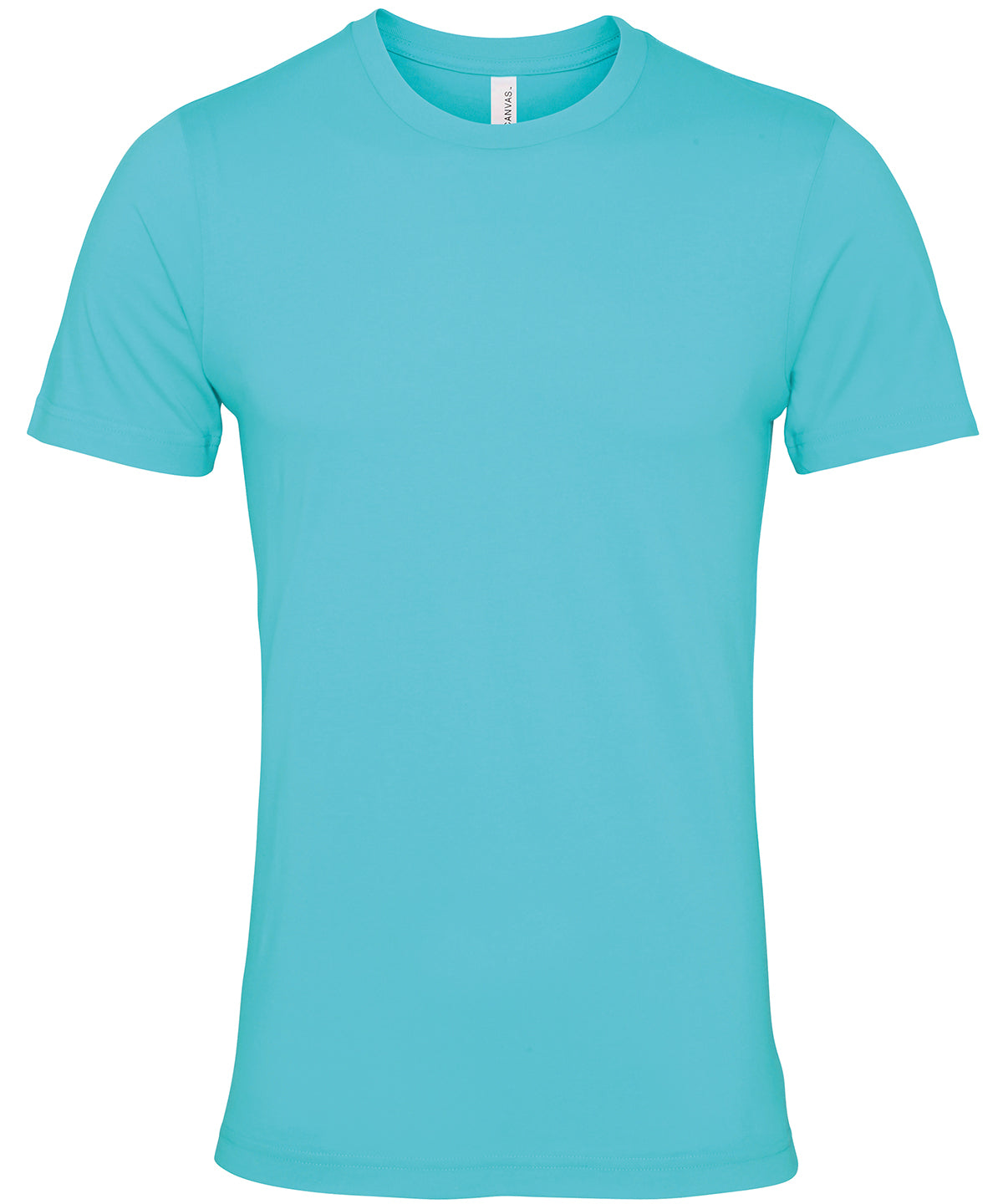 Bella Canvas CV001 Unisex Jersey crew neck t-shirt in Teal