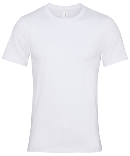 Bella Canvas CV001 Unisex Jersey crew neck t-shirt in White*