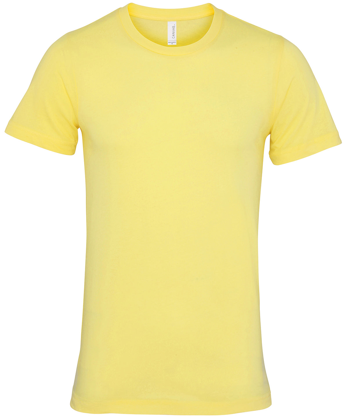 Bella Canvas CV001 Unisex Jersey crew neck t-shirt in Yellow