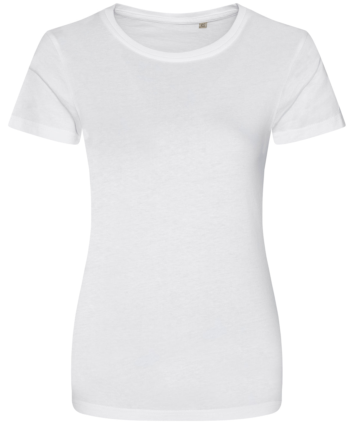 AWDis Ecologie EA01F Women's Cascade organic tee in Arctic White