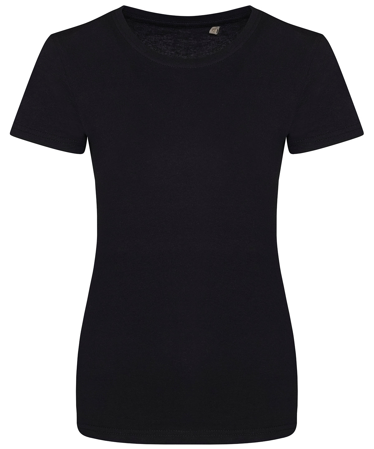 AWDis Ecologie EA01F Women's Cascade organic tee in Jet Black
