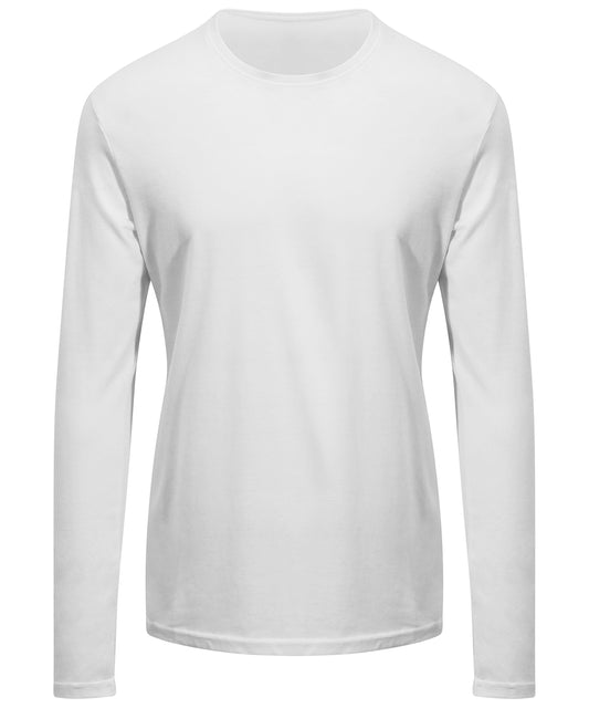 AWDis Ecologie EA021 Erawan organic long-sleeve tee in Arctic White