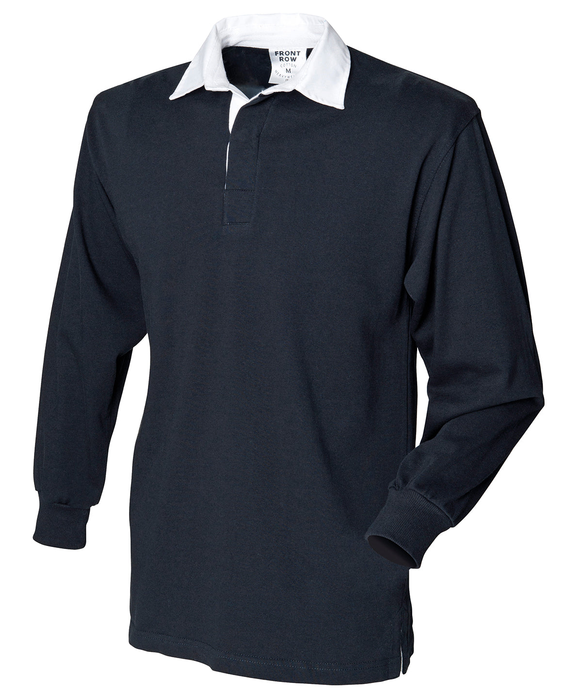 Front Row FR01M Long sleeve original rugby shirt in Black*