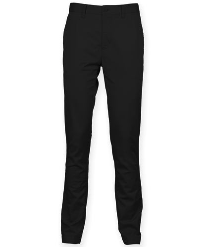 Front Row FR621 Stretch chinos in Black