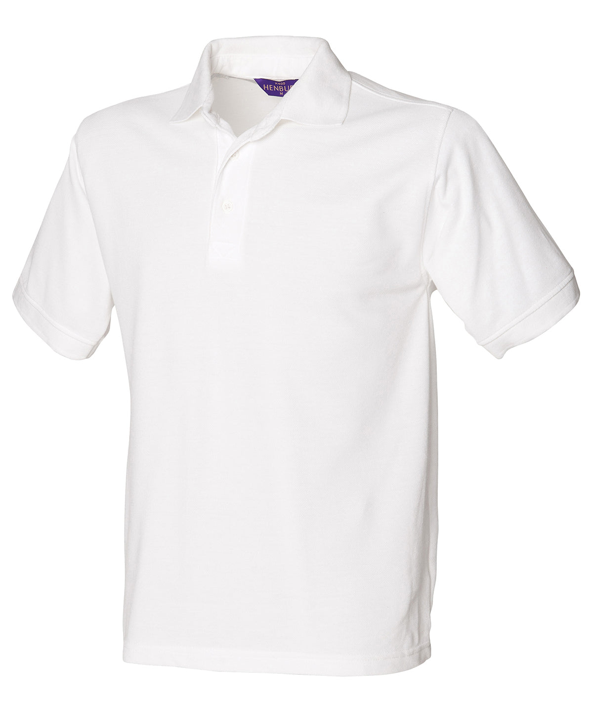 Henbury HB400 65/35 Classic piqué polo shirt in White*†