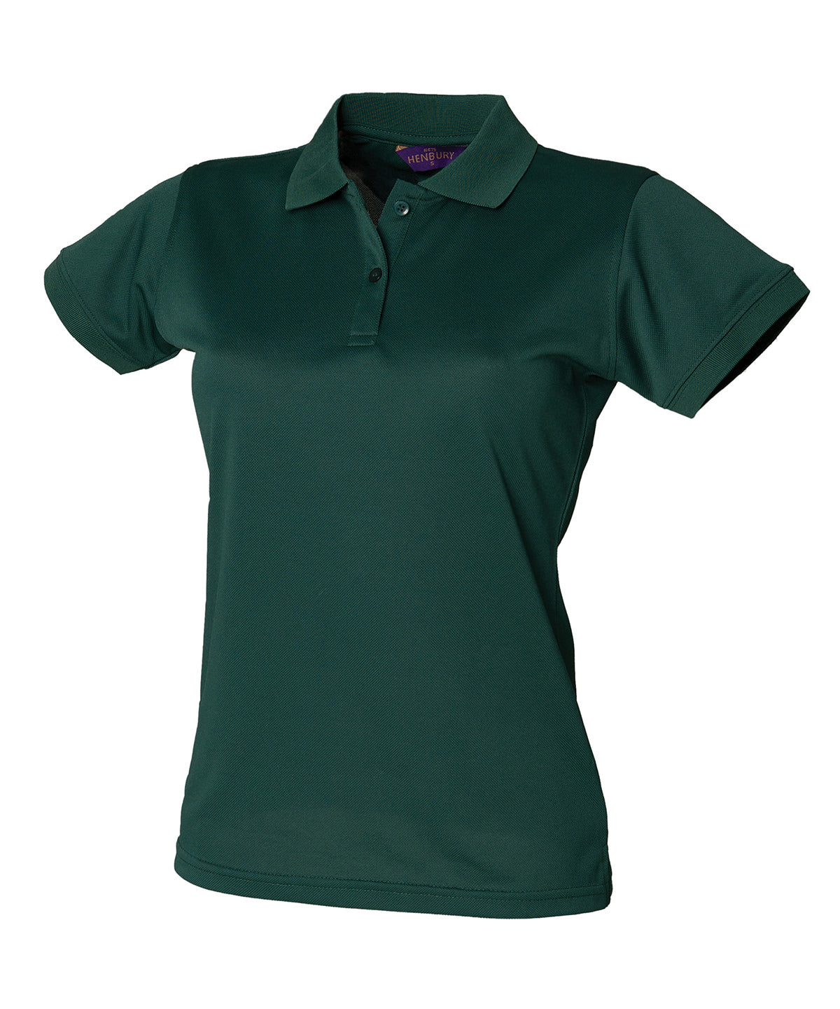 Henbury HB476 Women's Coolplus® polo shirt in Bottle