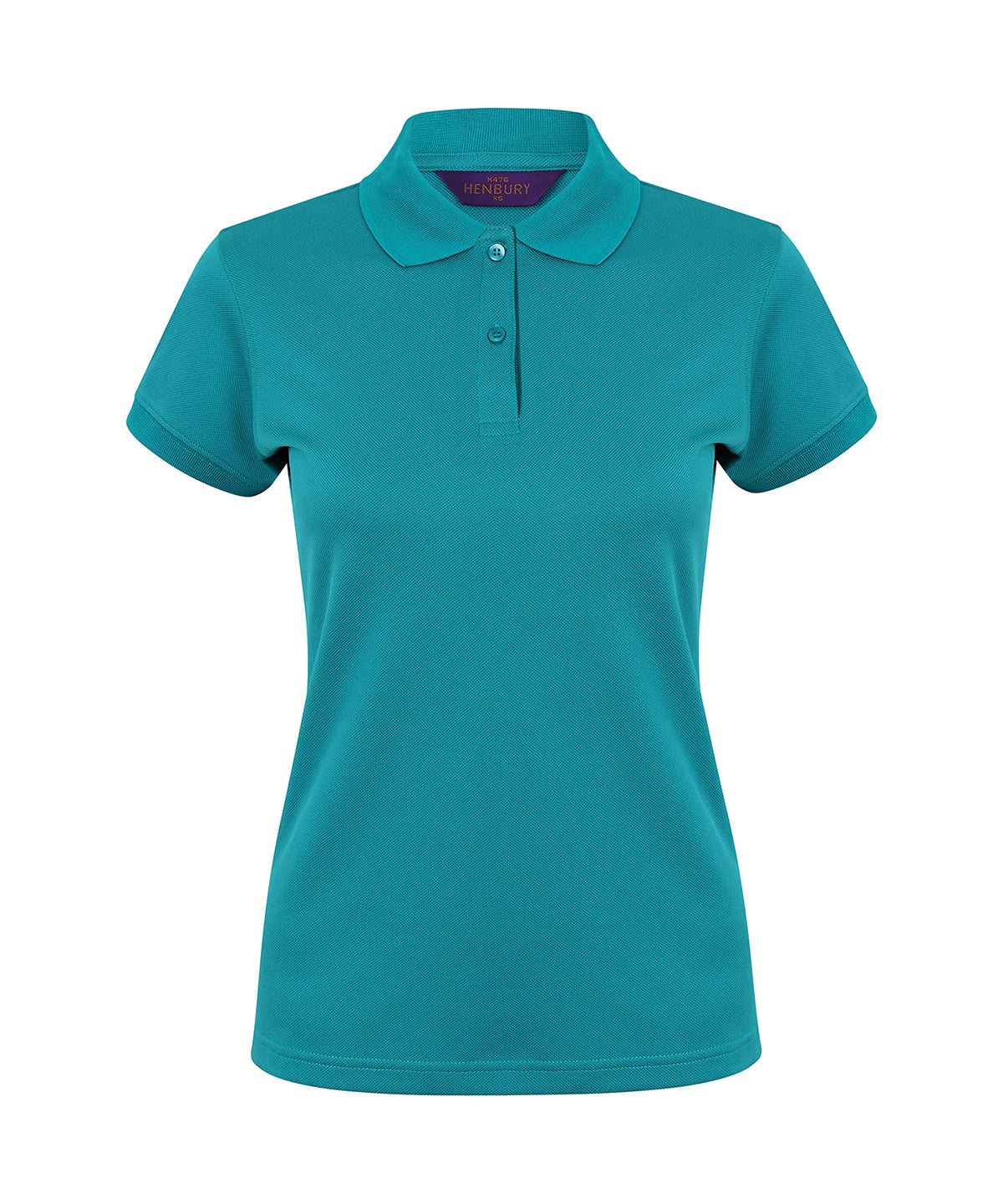 Henbury HB476 Women's Coolplus® polo shirt in Bright Jade
