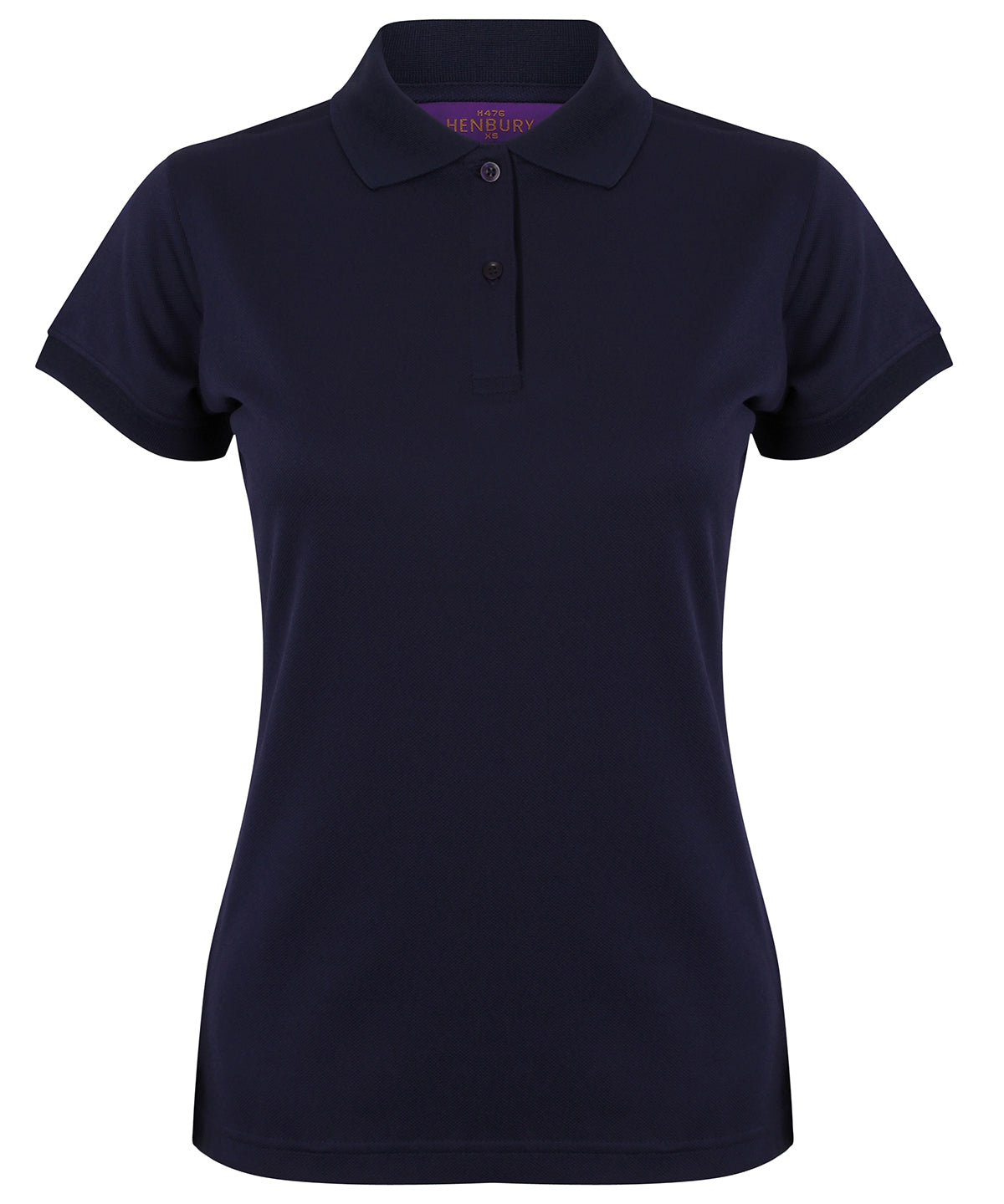 Henbury HB476 Women's Coolplus® polo shirt in Oxford Navy