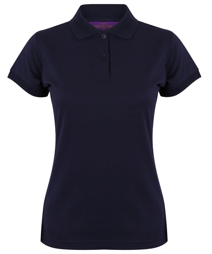 Henbury HB476 Women's Coolplus® polo shirt in Oxford Navy