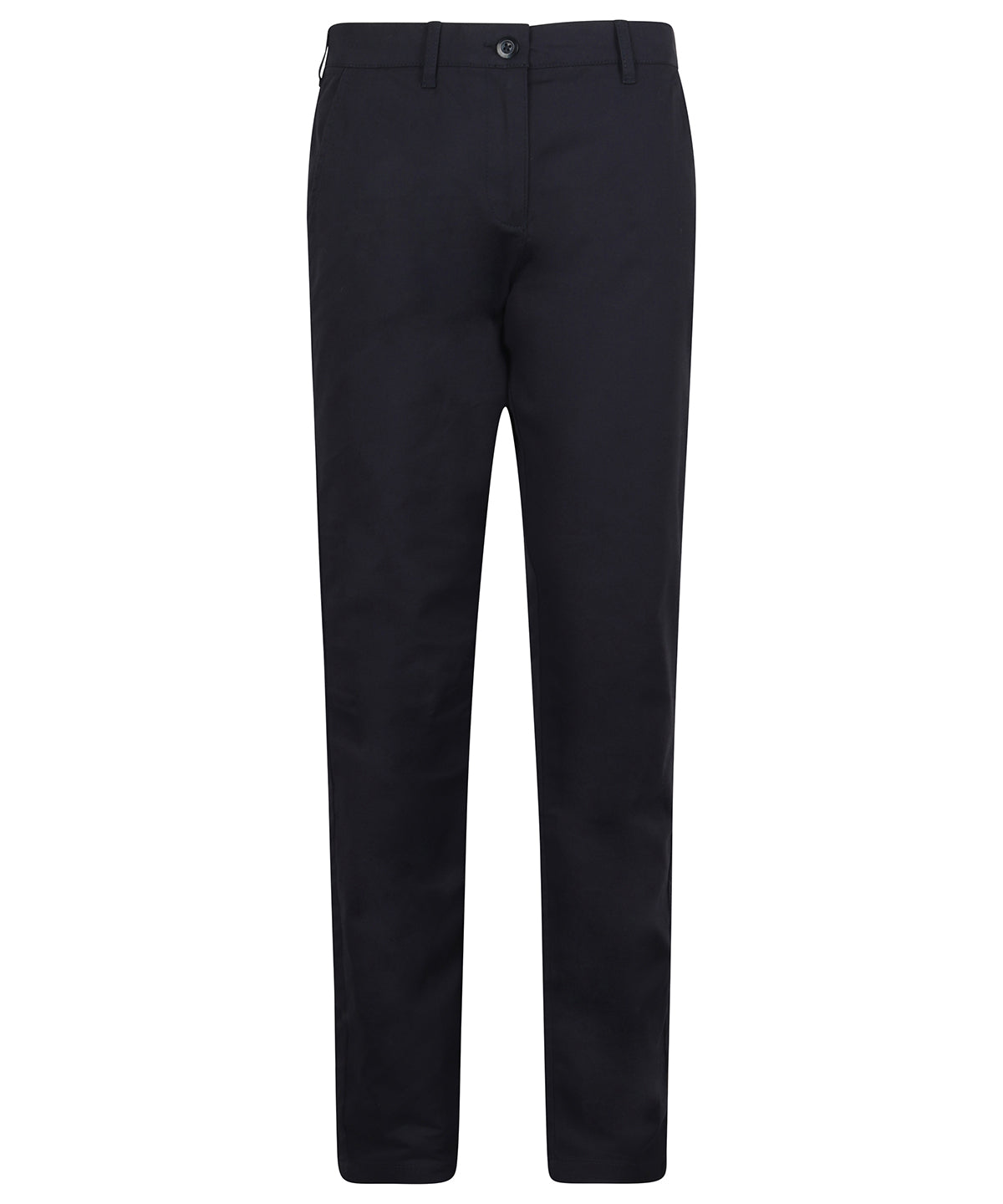 Henbury HB651 Women's stretch chinos in Navy