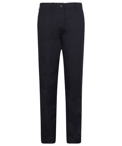 Henbury HB651 Women's stretch chinos in Navy