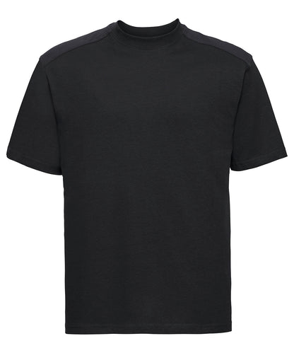 Russell Athletic J010M Workwear t-shirt in Black