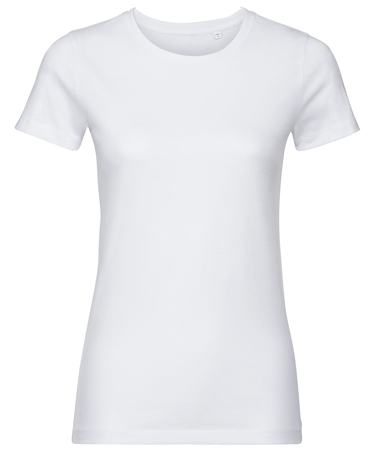Russell Athletic J108F Women's pure organic tee in White