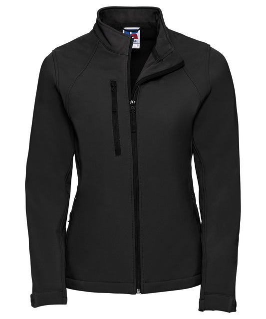 Russell Athletic J140F Women's softshell jacket in Black*