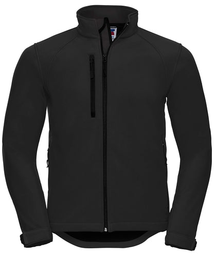 Russell Athletic J140M Softshell jacket in Black*
